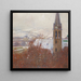 Heiligenstadt in de sneeuw - Carl Moll — ingelijst kunstwerk aan de muur