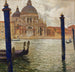 Santa Maria della Salute uitzicht vanaf het Grand Canal - Carl Moll — weergave van het kunstwerk