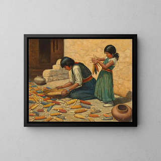 Carl Moon - Drying Corn.webp