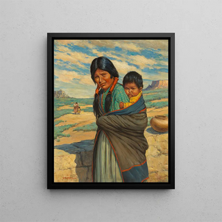 Carl Moon - Hopi Mother and Child.webp