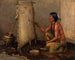 Kunstenaar Indiaan - Carl Moon — weergave van het kunstwerk