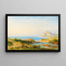 Maritiem landschap in Cefalù, Sicilië - Carl Morgenstern — ingelijst kunstwerk aan de muur