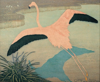 Flamant - Carl Moser — weergave van het kunstwerk