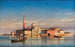 San Giorgio Maggiore in Venetië - Carl Neumann — weergave van het kunstwerk