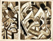 Abstract schilderij III - Carl Newman — weergave van het kunstwerk