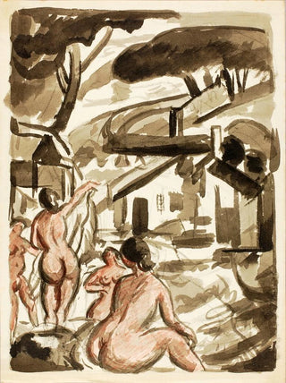 Carl Newman - Group of Four Female Nudes.webp