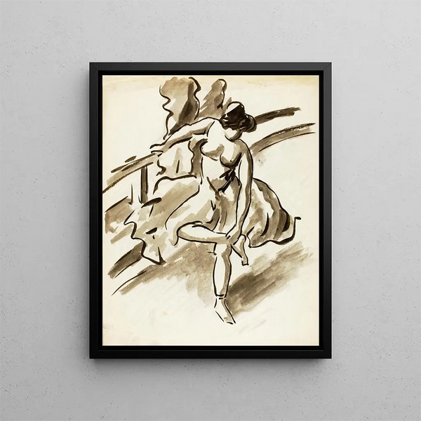 Carl Newman - Standing Female Dancer.webp