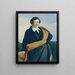 Zelfportret - Carl Peter Goebel l'Ancien — ingelijst kunstwerk aan de muur