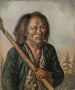 Portret van een Tungu-man - Carl Peter Mazer — weergave van het kunstwerk