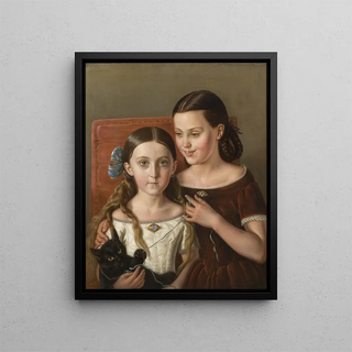 Carl Peter Mazer - Sigrid and Anna Mazr Nieces of the Artist.webp