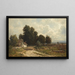 van een schilderij Ferme près de Rockaway, comté de Morris, New Jersey - Carl Philipp Weber — ingelijst kunstwerk aan de muur