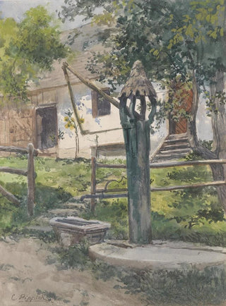 Carl Pippich - Ziehbrunnen in Neuhofen an der Ybbs.webp