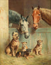 Vriendschap met dieren - Carl Reichert — weergave van het kunstwerk