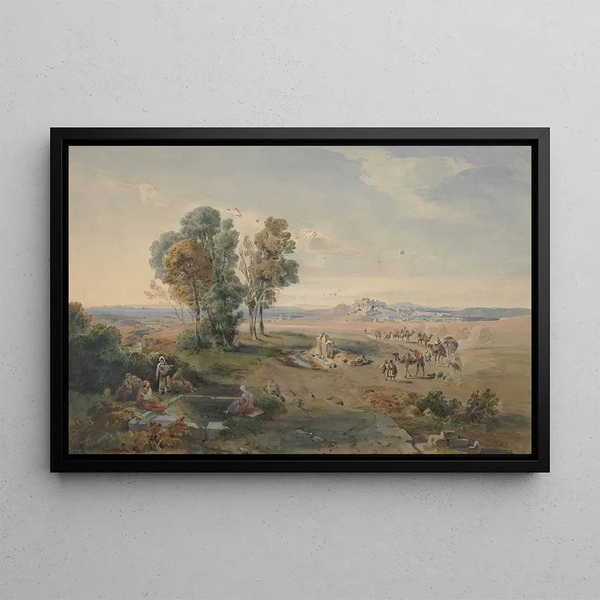 Carl Rottmann - Athens seen from the well.webp