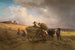 Retour des foins par temps d'orage - Carl Schlesinger — weergave van het kunstwerk