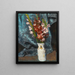 Glaïeuls - Carl Schuch — framed artwork on a wall