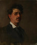 Zelfportret - Carl Schuch — weergave van het kunstwerk
