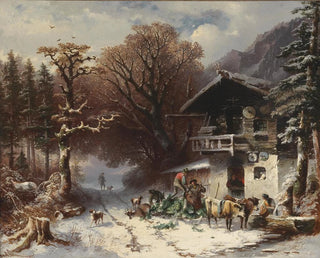 Carl Schweninger - Nach erfolgreicher Jagd.webp