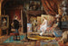 L'Artiste et son modèle - Carl Schweninger Jr — weergave van het kunstwerk