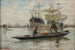 Barge de fruits à Venise Esquisse - Carl Skånberg — weergave van het kunstwerk