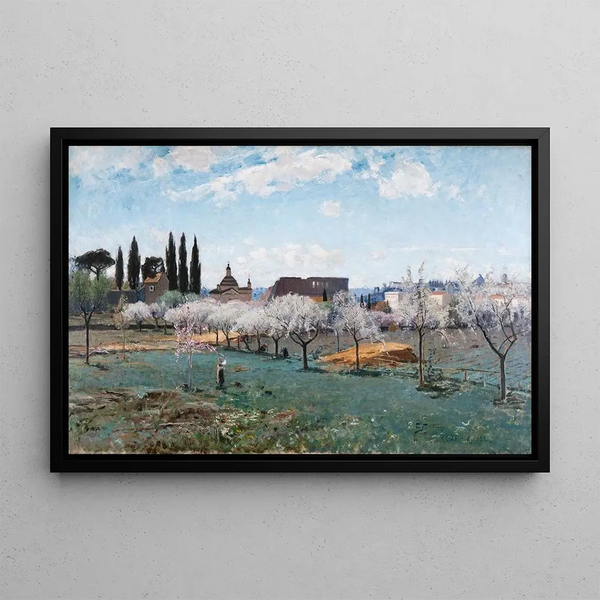 Carl Sknberg - Garden outside Rome.webp