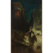 De violist bij maanlicht - Carl Spitzweg — weergave van het kunstwerk