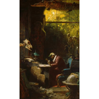 Carl Spitzweg - Scholar of Natural Sciences.webp