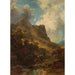 Kloof van de vallei met herder - Carl Spitzweg — weergave van het kunstwerk