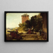 De oude commandant van het fort - Carl Spitzweg — ingelijst kunstwerk aan de muur