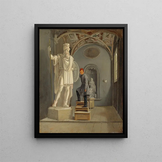 Carl Stefan Bennet - The Sculptor Fogelbergs Studio in Rome.webp
