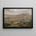 Industriële landschapsschilderij - Carl Thöndel — ingelijst kunstwerk aan de muur