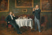 Sigaren na het diner - Carl Wilhelm Anton Seiler — weergave van het kunstwerk