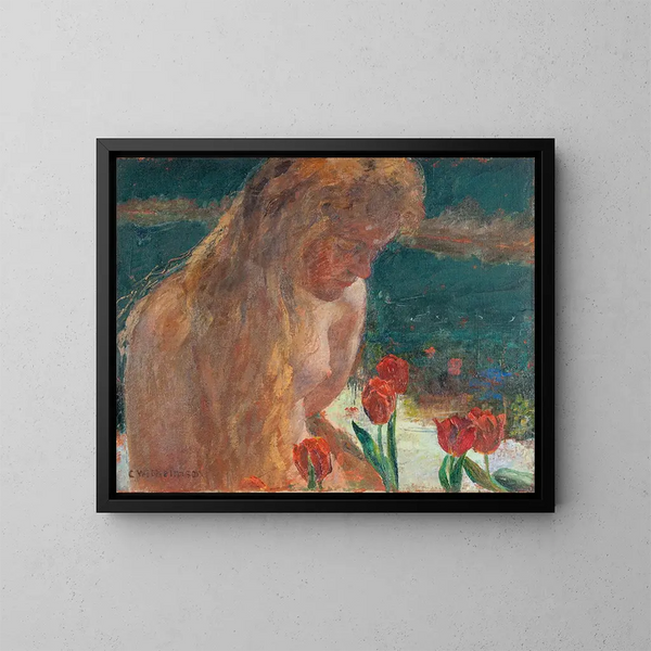 Ondine - Carl Wilhelmson — framed artwork on a wall