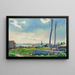 Lucht en zon - Carl William Broemel — ingelijst kunstwerk aan de muur