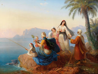 Carl von Hess - A Summer Excursion to the Sea.webp