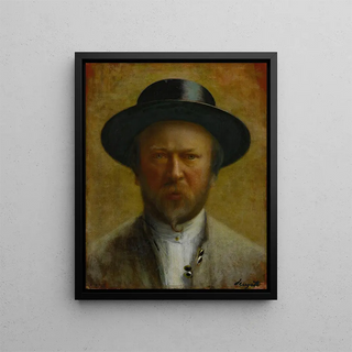 Carlo Bugatti - Portrait Of A Man Traditionally Identified As A SelfPortrait.webp