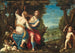 Angélique en Médor - Carlo Caliari — weergave van het kunstwerk