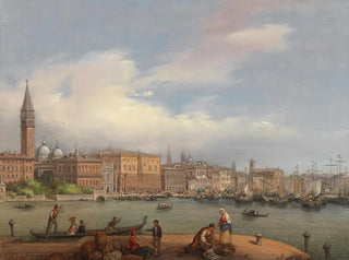 Carlo Canella - View of the Doges Palace from the Dogana in Venice.webp