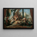 La Continence de Scipion - Carlo Carlone — ingelijst kunstwerk aan de muur