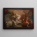 The sacrifice of Iphigenia - Carlo Carlone — framed artwork on a wall