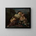 Charité - Carlo Cignani — ingelijst kunstwerk aan de muur