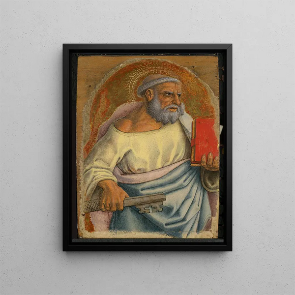 Saint-Pierre - Carlo Crivelli — framed artwork on a wall