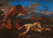 Adam ontdekt het lichaam van Abel - Carlo Magnone — weergave van het kunstwerk