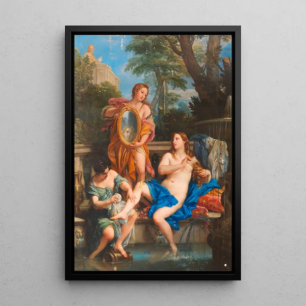 Reproduction of the painting Bethsabée au bain - Carlo Maratti