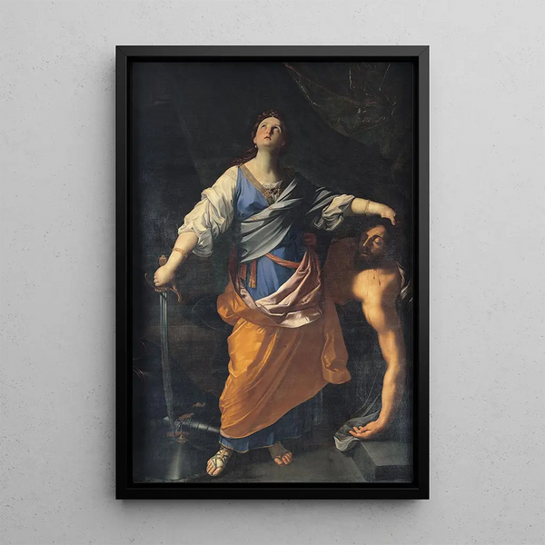 Judith - Carlo Maratti — framed artwork on a wall