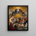 Paradijs - Carlo Saraceni — ingelijst kunstwerk aan de muur