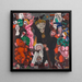 Carnival Painting - Jean Brusselmans — framed artwork on a wall