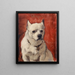 De Chinese Hond - Carolus-Duran — ingelijst kunstwerk aan de muur