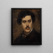 portret van Alexandre Falguière - Carolus-Duran — ingelijst kunstwerk aan de muur