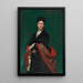 Reproductie van het schilderij Portret van Madame Marie Clerc - Carolus-Duran